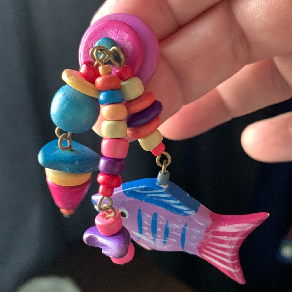 Funky earrings!